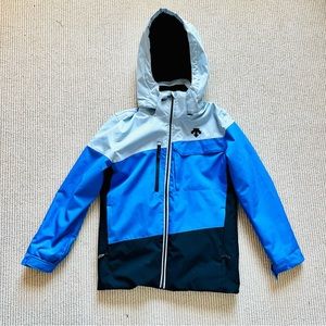 Descente Blue and Gray Kids Jacket